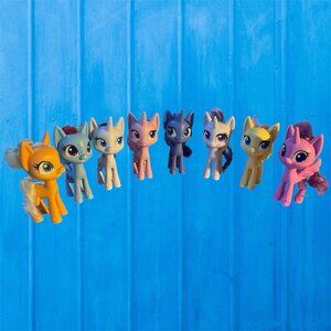 My Little Pony Mega Friendship Collection 2020 6” Brushable Lot Of 8